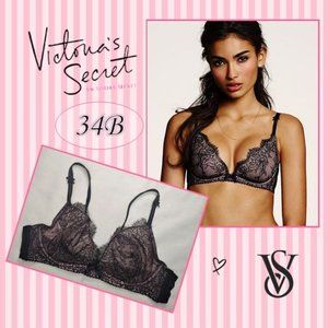 34B VS Chantilly Lace VERY SEXY Unlined Plunge Bra